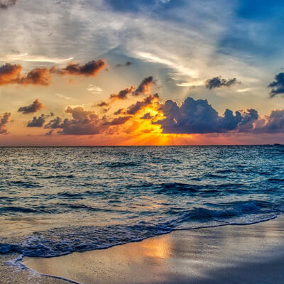 Sunset at Hiriketiya